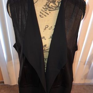 Matte Shine Mix Vest